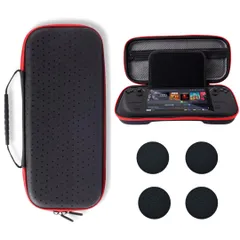 Steam Deck ケースセット 収納バッグ＋スティックカバー2セット付き 耐衝撃 防水仕様 ゲーム機保護 持ち運び便利 