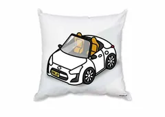 車種別ボディカラーが選べるクッション【ナンバー入れ可】 ダイハツ コペン LA400K