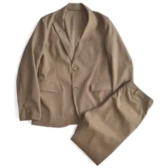 BEAMS ビームス ポリエステルツイル ストレッチ セットアップ 2ボタン ジャケット スラックス 11-16-1560-803 サイズS メンズのサムネイル