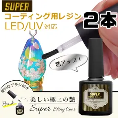 レジンコーティング剤　15ml【スーパーシャイニーコート　】　UV/LED ２本のサムネイル