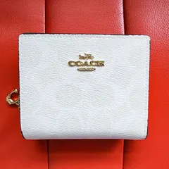 COACH　コーチ　財布　2つ折り財布　レディース　ブランド　ミニサイフ
