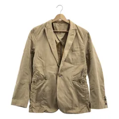 DUFFER OF ST.GEORGE / ダファーオブセントジョージ | コットン 1B テーラードジャケット / 袖柄裏地 | S | ベージュ | メンズ