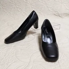 ✨極美品✨ REGAL FAUVE パンプス フォーマル スクエアトゥ レザー 超美品 REGAL FAUVE パンプス フォーマル スクエアトゥ レザー