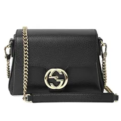 【GUCCI】グッチ GG チェーン レザー ショルダー バッグ GUCCI グッチ バッグ レディース チェーンショルダーバッグ GG