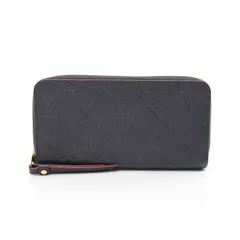 LOUIS VUITTON ルイ・ヴィトン ジッピー ウォレット モノグラムアンプラント マリーヌルージュ ラウンド長財布