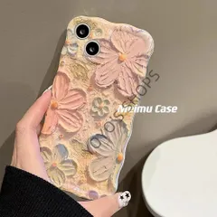 【送料無料・美品・新品未使用】iPhoneケース かわいい お花柄 おしゃれ スマホケース