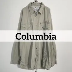 90s 00s USA Vintage Columbia PFG 長袖 フィッシングシャツ ユーティリティ 2XLサイズ