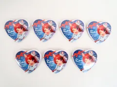 7個 すとぷり 莉犬くん クリスマスver. ハート缶バッジ