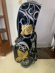 クレイジーキャディーバック　ローズアンドバタフライ クレイジーキャディーバック ローズアンドバタフライ キャディ