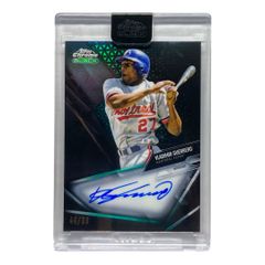 サインカード 2023 TOPPS NPB CHROME千賀滉大投手ソフトバンク - メルカリ