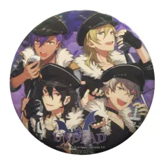 【中古】バッジ・ピンズ(キャラクター) UNDEAD ジャケット柄缶バッジ 「あんさんぶるスターズ! ユニットソングCD Vol.1 UNDEAD」 アニメイト購入特典