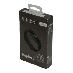 未開封品 Fitbit Inspire2 フィットネストラッカー Black ブラック L/Sサイズ 中古 a1