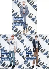[중고] 캐릭터 카드(캐릭터) 요코하마 디비전/MAD TRIGGER CREW 브로마이드 3장 세트(Hypnosis Microphone Base ver.) [히프노시스 마이크 -Division Rap Battle- Official