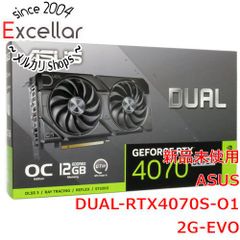 [bn:1] ASUS製グラボ　DUAL-RTX4070S-O12G-EVO　PCIExp 12GB