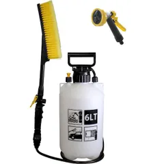 【新品・14営業日以内発送】マルハチ産業 4977938103003 ポンプ式 水圧クリーナー 6L【沖縄離島販売不可】