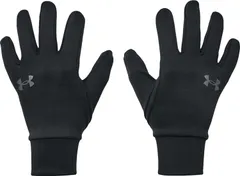 アンダーアーマー UNDER ARMOUR UAストーム ライナーグローブ ボーイズ キッズ マルチスポーツ 手袋 軽量 インナーグローブ 起毛 コールドギア 速乾素材 スマホ対応 トレーニング 部活  1365977 001 BLACK/PITCHGRAYのサムネイル