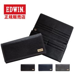 エドウィン EDWIN 二つ折り長財布 ロゴ 小銭入れ付き メンズ 22269216 0510641 日本正規品