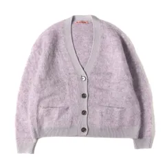 【美品】ACNE STUDIOS アクネ ストゥディオズ カーディガン ダスティライラック サイズ:M | 21AW モヘア メランジ ニット Vネック カーディガン (FN-WN-KNIT000297) | トップス セーター【メンズ】【中古】のサムネイル