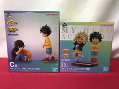 僕のヒーローアカデミア 一番くじ C賞 いずく＆てんこ D賞 いずく・かつき フィギュア 2点セット  ヒロアカ My Hero Academia　710