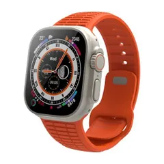 Apple Watch バンド フッ素ゴム製 44/45/46/49/42mm対応 スポーツ 男女兼用