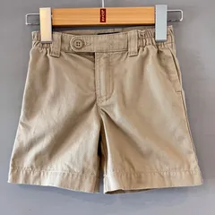 POLO by Ralph Lauren RL ポロ バイ ラルフローレンチノショーツ ハーフパンツ 短パン ベージュ ベビー ジュニア 90cm
