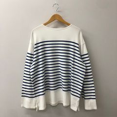 ANATOMICA アナトミカ マリニエール ショールカラー L/S ボーダー 