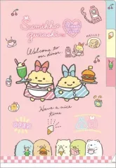 【中古】クリアファイル しっぽずダイナーテーマ A6ミニインデックスホルダー 「すみっコぐらし」