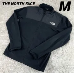 ノースフェイス　ナイロン切替　フリースジャケット　M ブラック