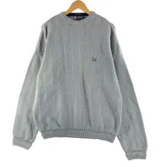 古着 90年代 ラルフローレン Ralph Lauren CHAPS チャップス ヘリンボーン コットンニットセーター メンズXXL ヴィンテージ/eaa368649