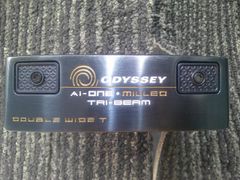 中古 パター オデッセイ Ai-ONE MILLED TRI-BEAM DW T/STROKELAB 90//3[1237]■博多