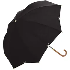 ☆ ブラック ☆ Parasol UV 晴雨兼用 傘 55cm parasol 傘 55cm 長傘 レディース 雨傘 日傘 晴雨兼用 かさ カサ 晴雨兼用傘 婦人傘 手開き 手開き式 完全遮光 UVカット 軽量 耐風 遮熱 紫外線対策 無地 女性用 シンプル