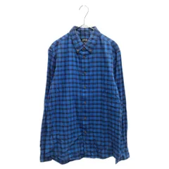 A.P.C (アーペーセー) チェック柄 長袖シャツ ブルーのサムネイル