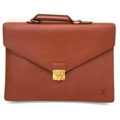 【最終値下げ】【正規品】ルイヴィトン　ビジネスバッグ　エピ　鍵付き ルイ・ヴィトン(LOUIS VUITTON) エピ(epi) 中古 ビジネスバッグ