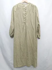 ◇ CIAOPANIC TYPY チャオパニックティピー 長袖 ロング丈 ワンピース サイズONE カーキ レディース E  【1407020019125】