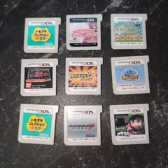 GI3【現状品】任天堂 Nintendo ニンテンドー 3DS ゲーム ソフト まとめ9点
