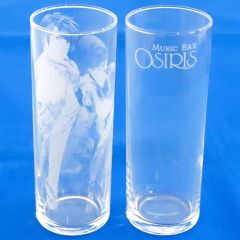 [중고] 글라스 BAR OSIRIS 글라스 세트 (2 개 세트) [밴드 やろぜ! MUSIC BAR OSIRIS in 애니 ON STATION]