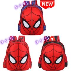 ✨新品✨ スパイダーマン リュック キッズ 子供用 バックパック 男の子 かっこいい 防水 軽量 大容量 小学生 幼稚園 保育園 入園 入学 通学 遠足 マーベル Spider-Man 32cm 入園準備 プレゼント