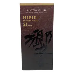 響21年空瓶空箱4本セット、空き瓶化粧箱、サントリーウイスキー　響ウイスキー 響21年空瓶空箱4本セット、空き瓶化粧箱、サントリーウイスキー
