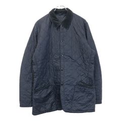 Barbour バブアー CONWAY キルティングジャケット ネイビー(メンズ L)中古 古着 U8477