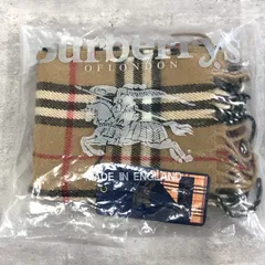 未使用品 タグ袋付きBurberrys バーバリー ラムウール マフラー 英国製