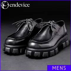 エンデヴァイス endevice 厚底レースアップシューズ （ブラック） -靴＆ファッション通販 ロコンド〜自宅で試着、気軽に返品