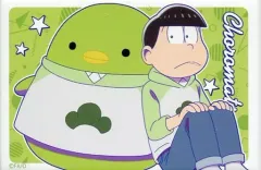 【中古】マグネット・磁石 チョロ松 「おそ松さん BIGトレーディングスクエア缶マグネット ちゅんコレと一緒Ver.」 AnimeJapan 2018グッズ