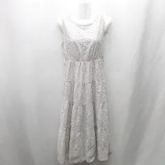 ◇ ⊂ tocco closet トッコ クローゼット 膝下丈 ワンピース サイズM グレー系 レディース E  【1411210010632】のサムネイル