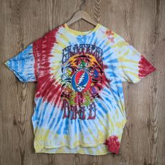 GRATEFUL DEAD グレイトフルデッド タイダイ染 両面プリント バンド Tシャツ サイズ メンズ 2XL s25021000