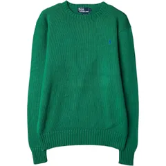 古着 ラルフローレン Ralph Lauren POLO by Ralph Lauren コットンニットセーター メンズL相当/eaa588984