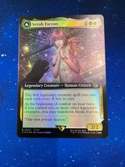 MTG　FINALFANTASY セラ・ファロン / Serah　Farron　英語版　拡張アート　Foil