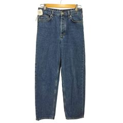 コス COS Tapered ボタンフライ テーパード デニム パンツ レディース  27