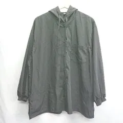 ◇ ⊂ GLOBAL WORK グローバルワーク パーカー 長袖 ブラウス サイズXL ブラック レディース E  【1502060034937】