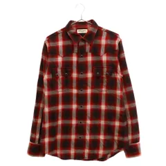 SAINT LAURENT PARIS (サンローランパリ) 16AW オンブレチェックウエスタン長袖シャツ 398063 Y864M レッドのサムネイル