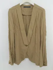 ◇ green label relaxing UNITED ARROWS バックスリット 長袖 ジャケット ライトブラウン系 レディース P  【1302030000326】